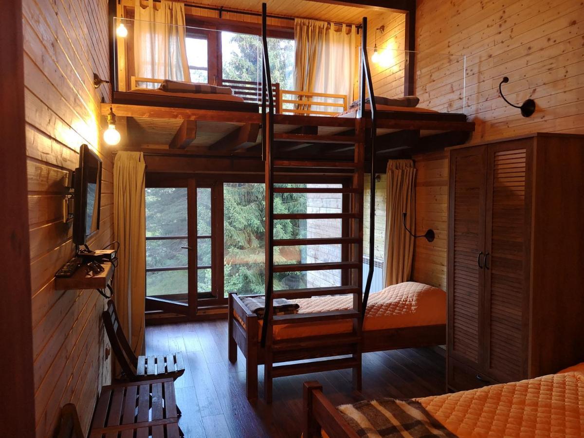 Pinus Villas Lodge With Private Jacuzzi & Phyto-Sauna Retreat Zheleznitsa Exterior foto