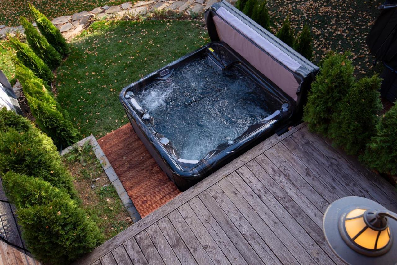 Pinus Villas Lodge With Private Jacuzzi & Phyto-Sauna Retreat Zheleznitsa Exterior foto