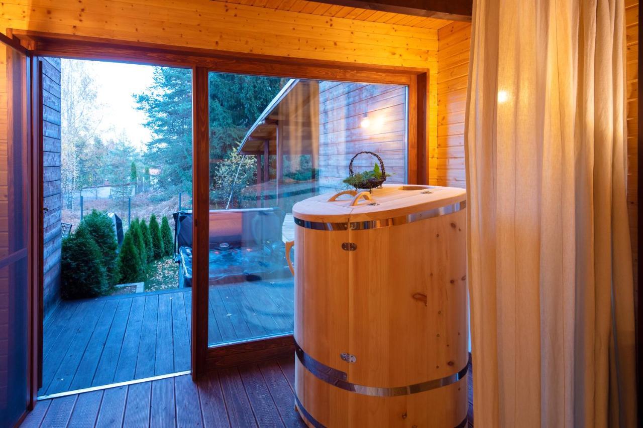 Pinus Villas Lodge With Private Jacuzzi & Phyto-Sauna Retreat Zheleznitsa Exterior foto